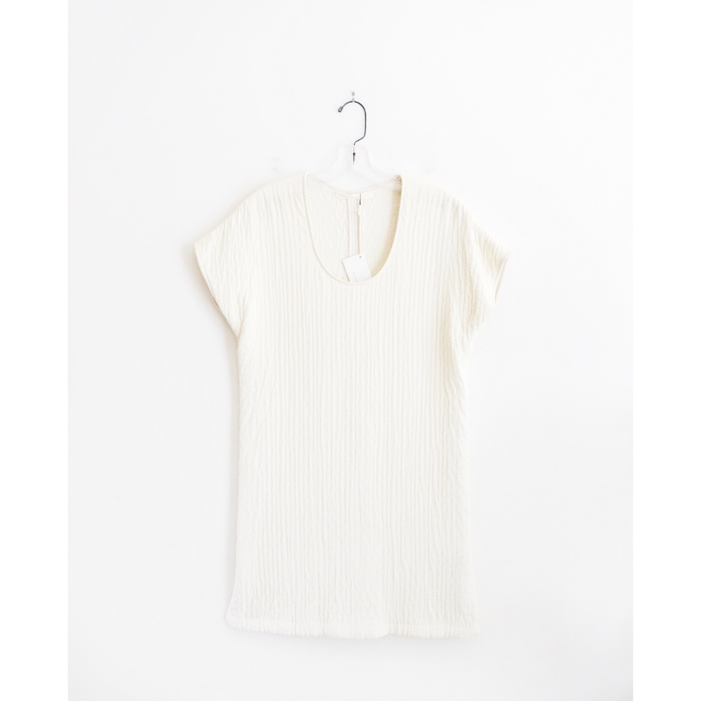 Creatures of Comfort Ivory Shift Dress sz 0 NWT